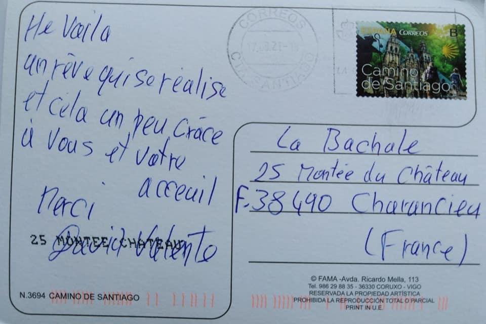 Message pelerin
